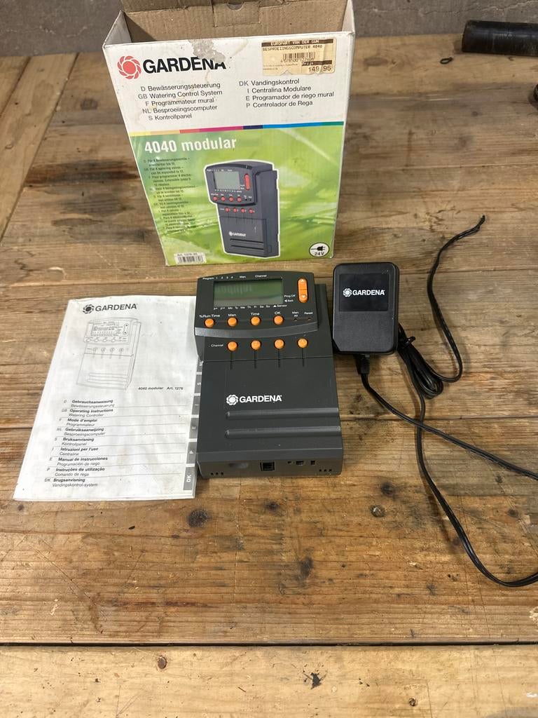 Gardena 4040 Modulair Besproeiingscomputer, Ophalen of Verzenden, Gebruikt, Overige typen