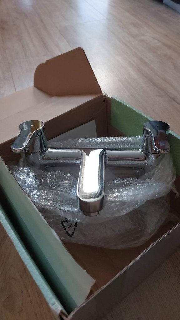 Kraan 2x nieuw in doos!, Ophalen of Verzenden, Nieuw, Chroom, Bad