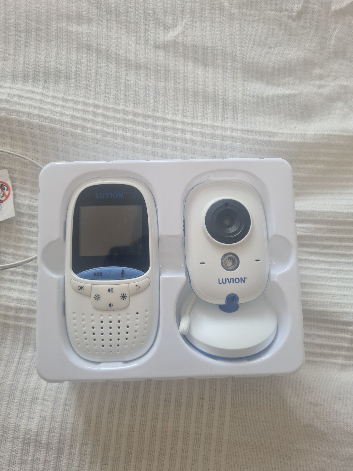 Luvion easy babyfoon, Kinderen en Baby's, Babyfoons, Ophalen of Verzenden