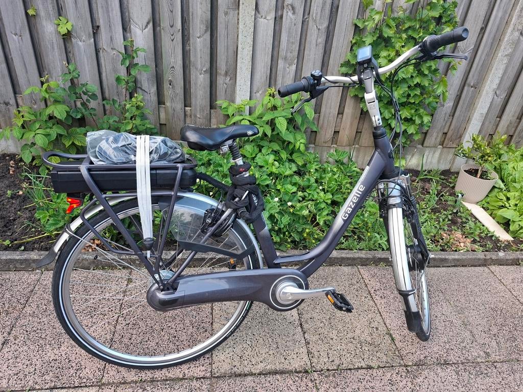 Top staat Gazelle Orange Comfort Elektrische Dames fiets, Fietsen en Brommers, Elektrische fietsen, Ophalen, Zo goed als nieuw