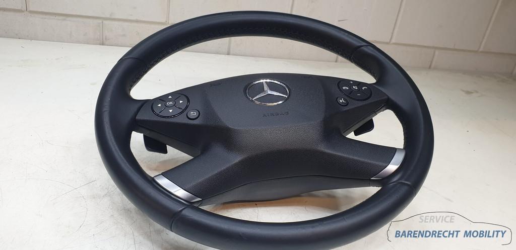 4-spaaks stuurwiel Mercedes W207 W212 E Klasse zwart stuurwi, Gebruikt, Mercedes-Benz AG, Mercedes-Benz, Ophalen of Verzenden