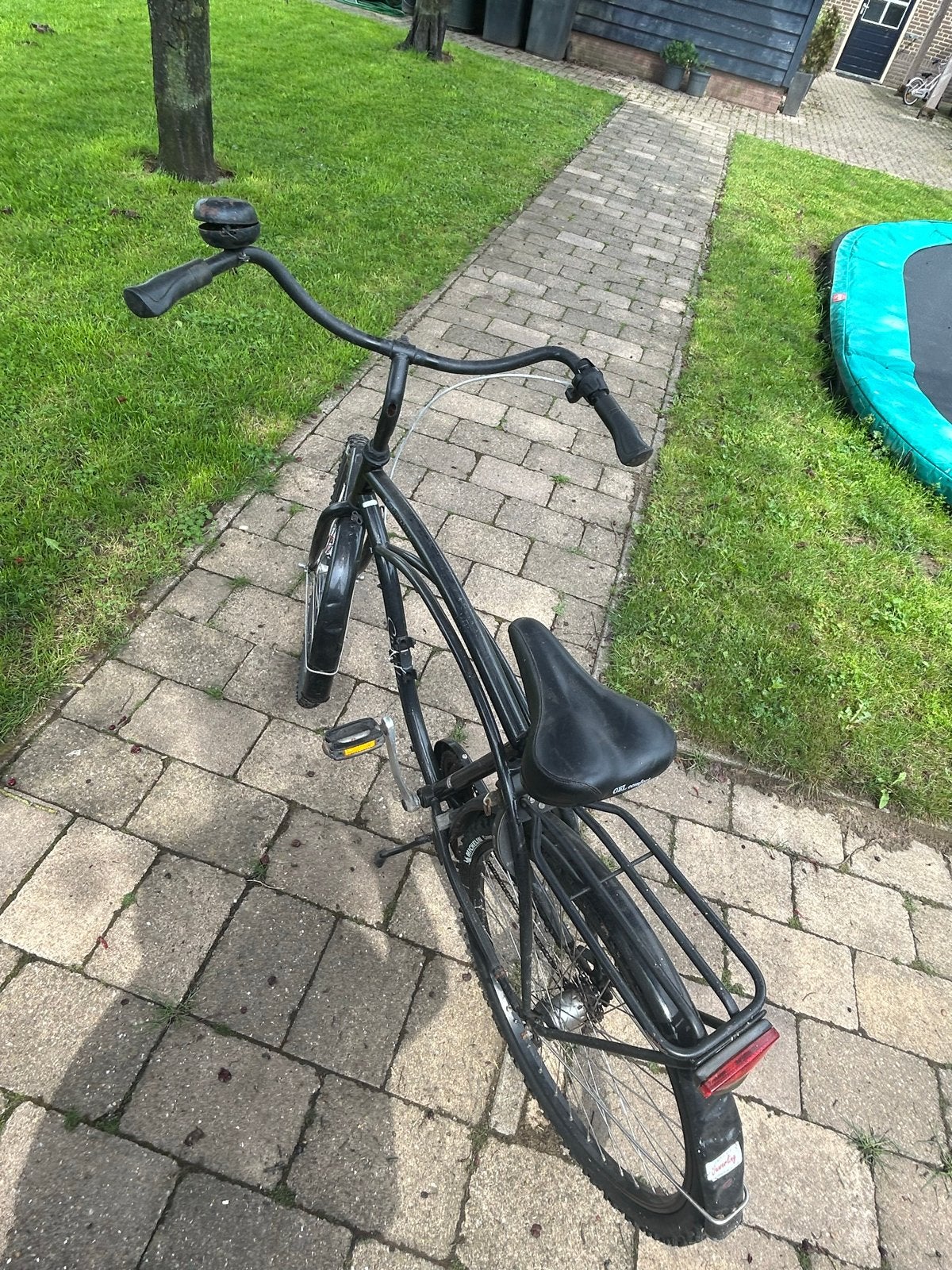 Zwarte fiets, 26 inch, Fietsen en Brommers, Ophalen, Gebruikt, 26 inch of meer, Versnellingen