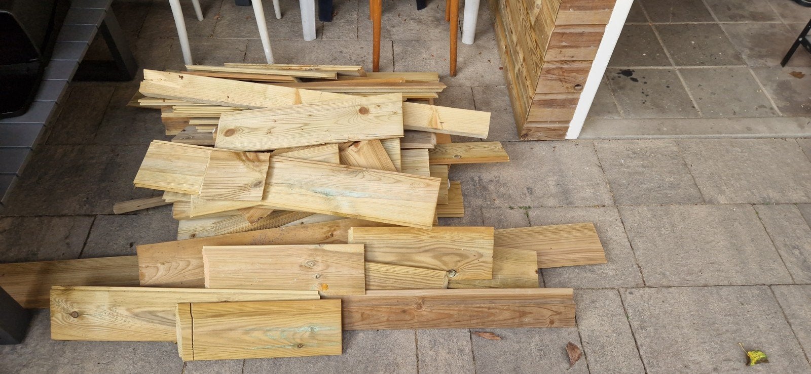 Gratis gebruikte houten planken, Gebruikt, 25 tot 50 mm, Plank, Ophalen