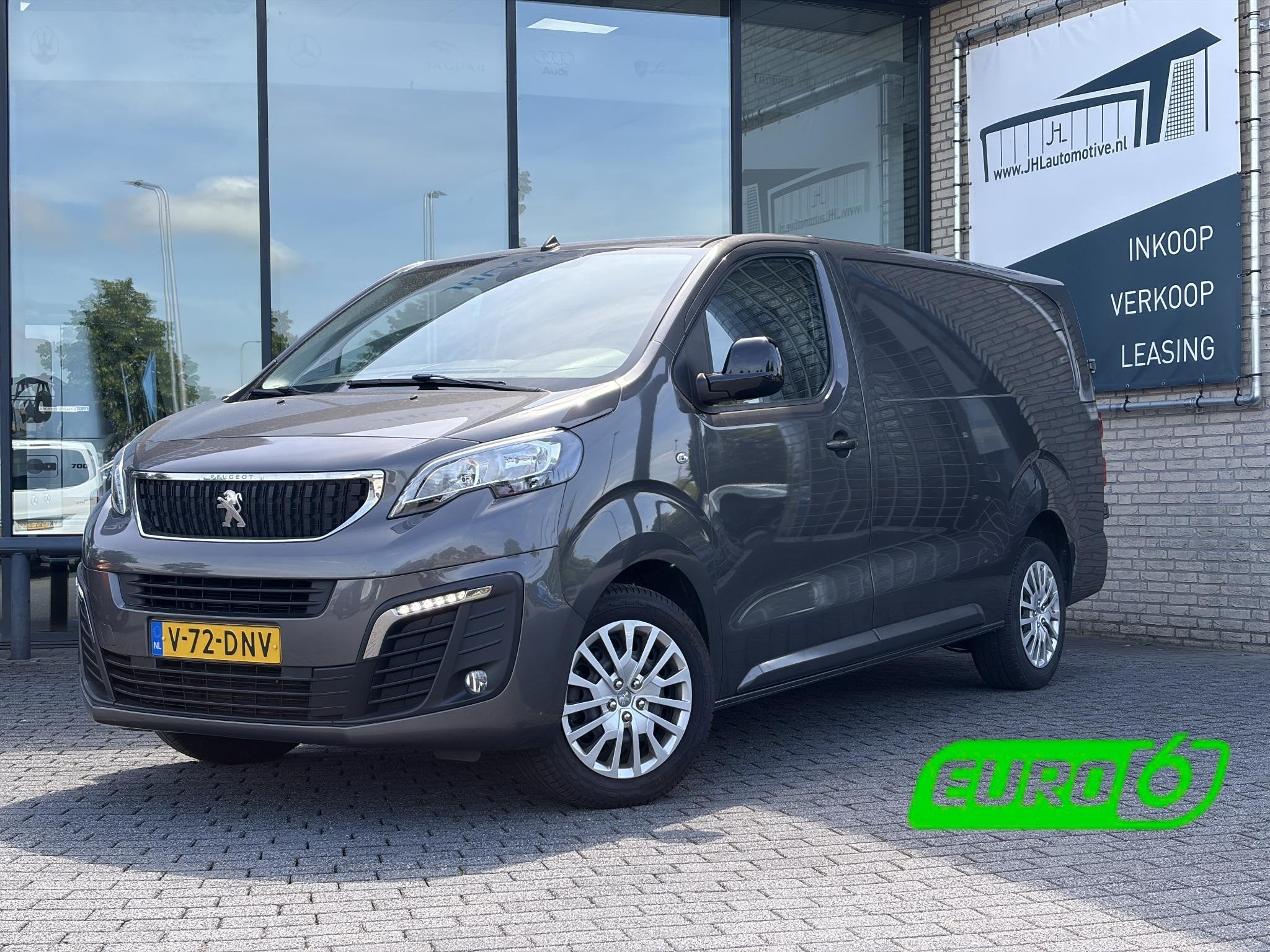Peugeot Expert 2.0 L3*AUTOM.*NAV*3PERS*CRUISE*HAAK*A/C*2500K, Stof, Gebruikt, 2500 kg, Bedrijf