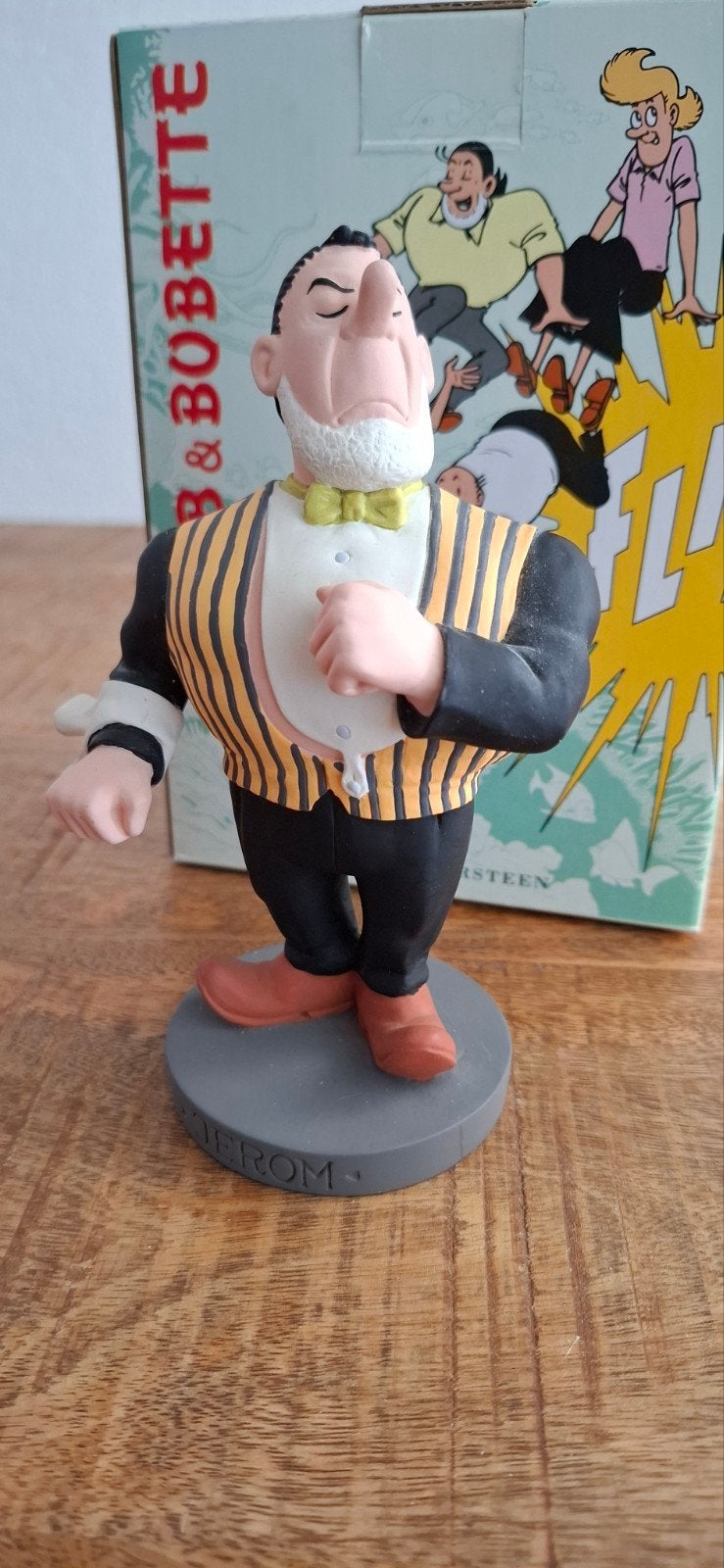 Suske en Wiske Jerom de Ober SW80 beeldje, Ophalen of Verzenden, Zo goed als nieuw