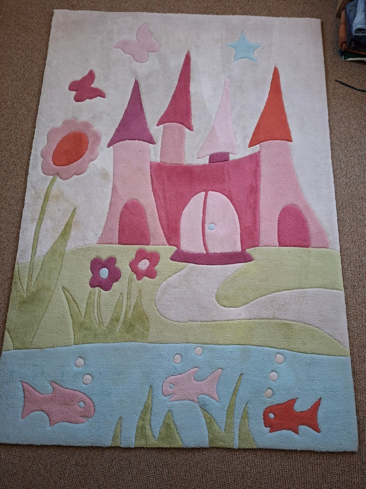 Kinderkleed Kasteel Prinses 110x160 cm, Gebruikt, 100 tot 150 cm, Blauw, 150 tot 200 cm