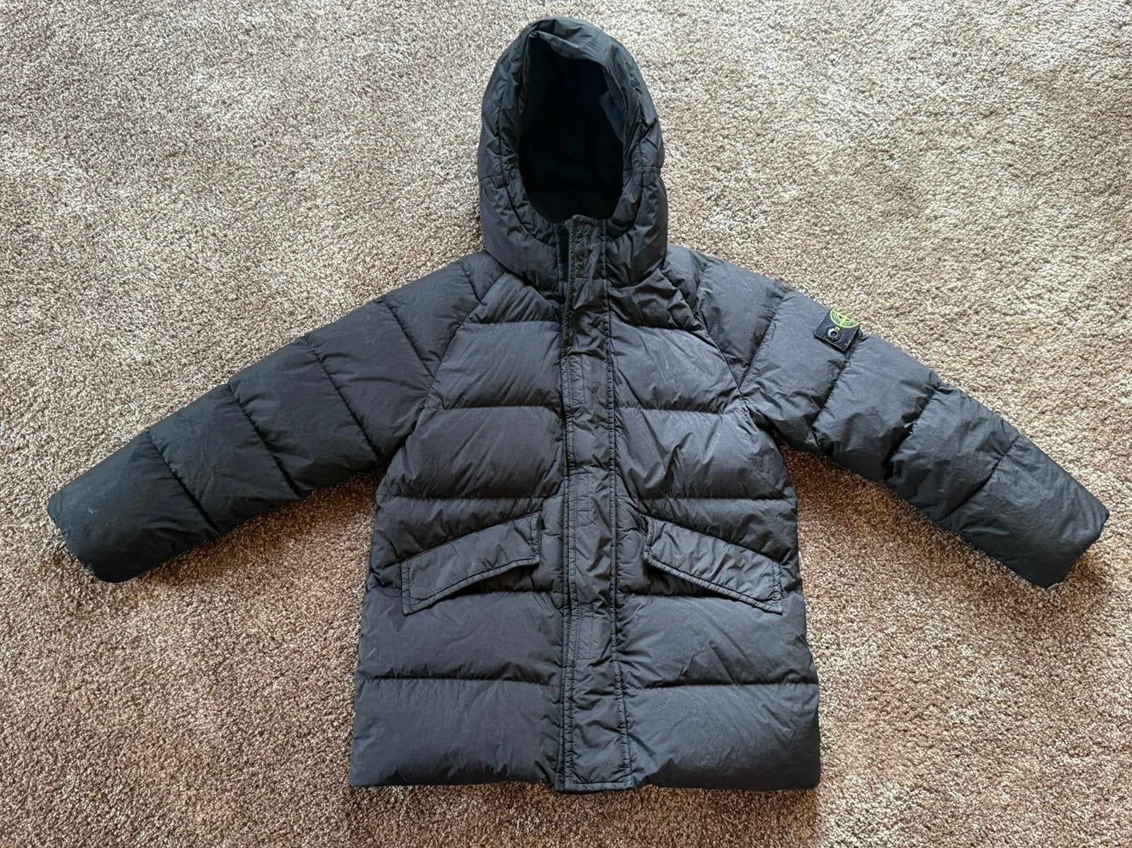 Stone island jas zo goed als nieuw, Ophalen of Verzenden, Zo goed als nieuw, Overige maten, Zwart