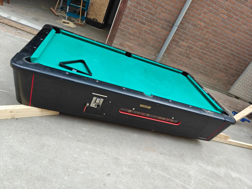 Longoni tornado pooltafel 8 ft, Sport en Fitness, Ophalen, Longoni, Gebruikt, Degraafschapbiljarts@gmail.com