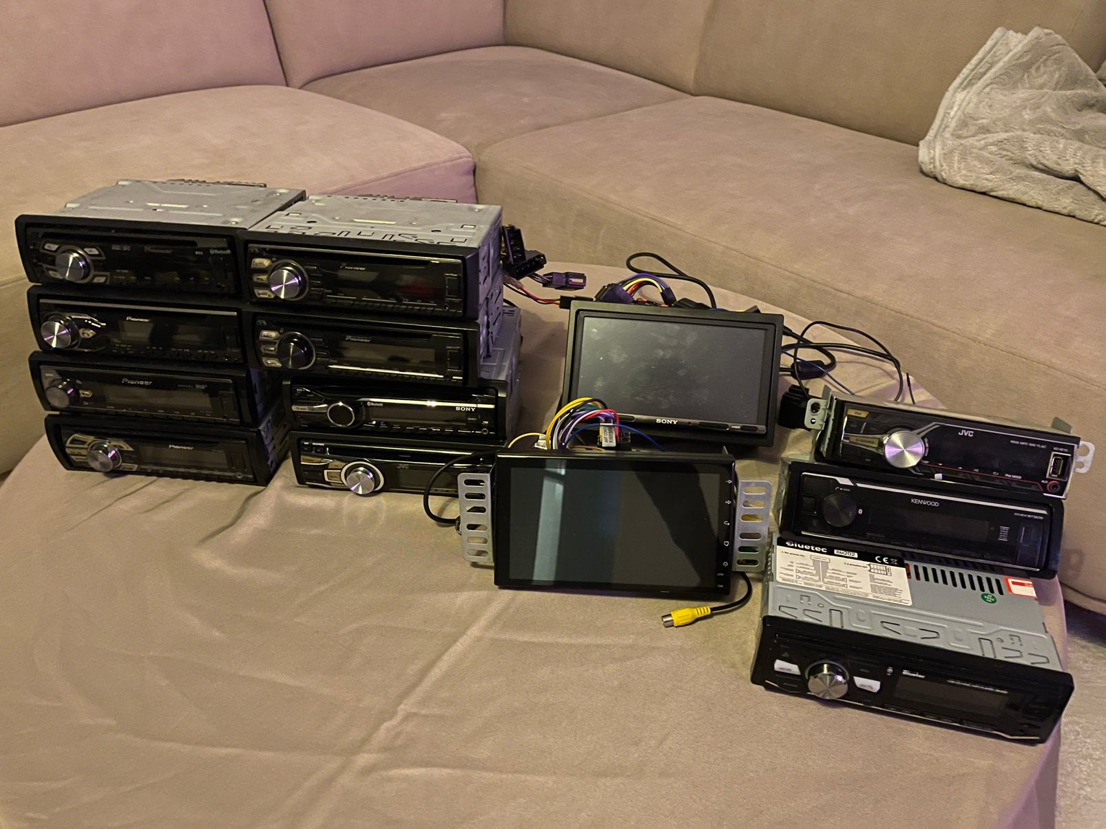 Pioneer, Sony, Jvc, Kenwood auto radio’s, Ophalen, Zo goed als nieuw