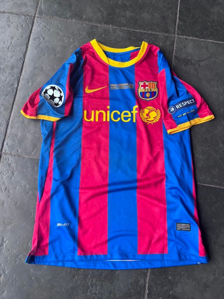Barcelona thuis shirt (Messi) 2010/2011 Maat M, Maat M, Ophalen of Verzenden, Zo goed als nieuw, Bal