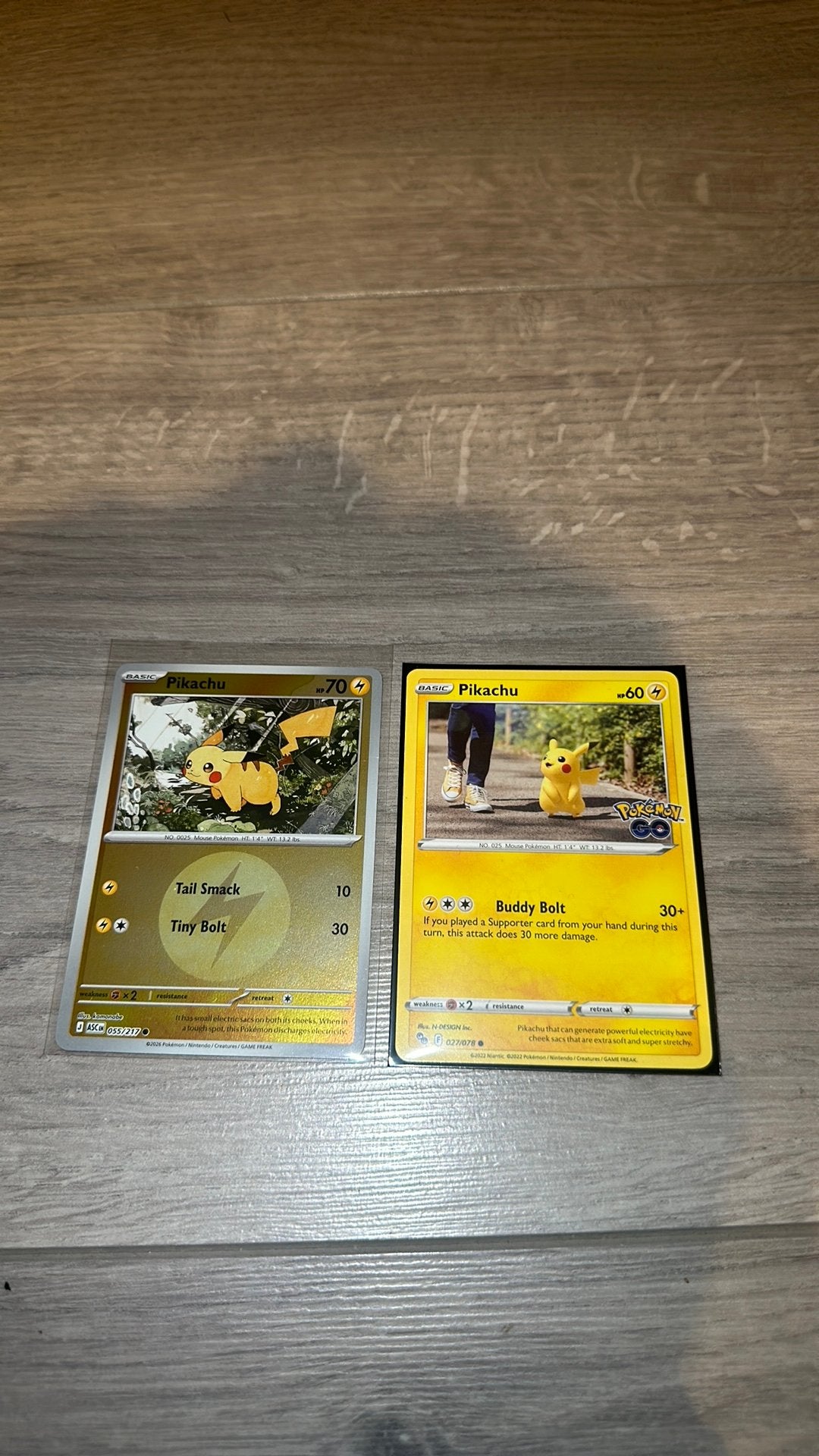 2x Pikachu Kaart, Ophalen of Verzenden, Zo goed als nieuw