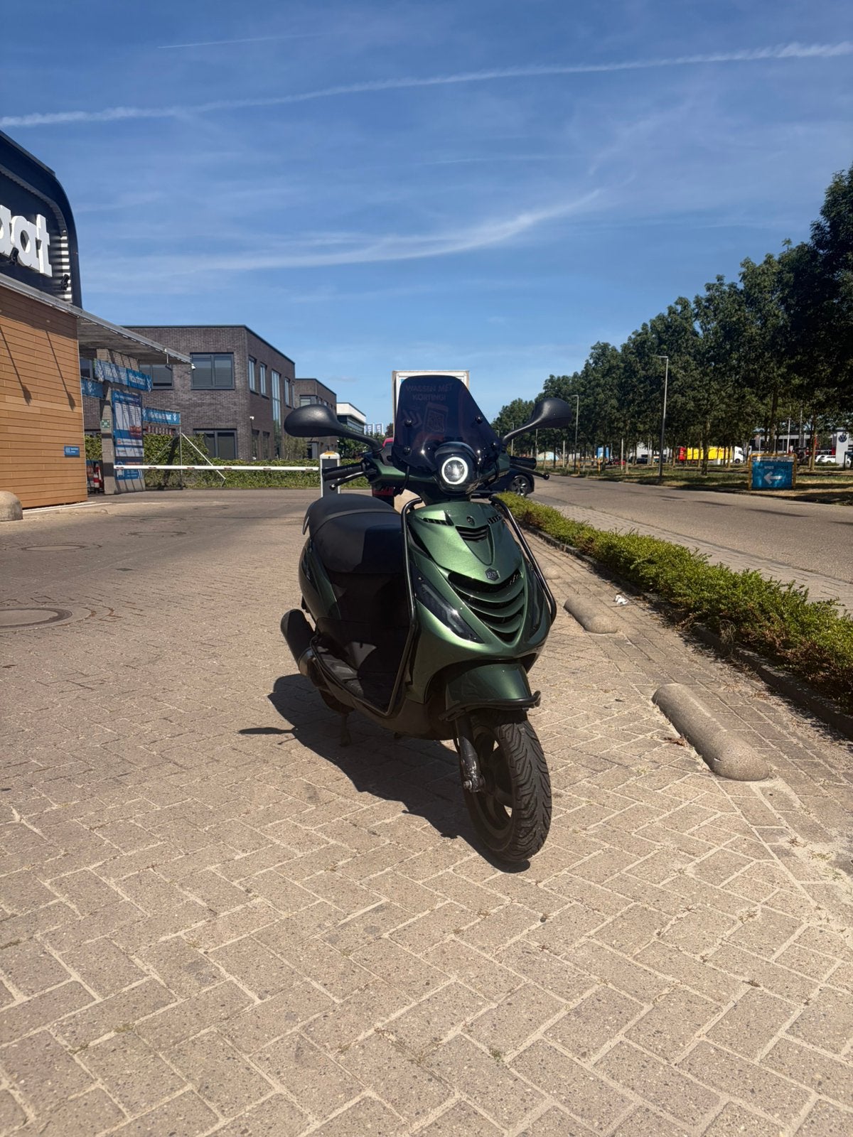 Piaggio zip 50cc 4t 2v 2017 / veel extra’s, Fietsen en Brommers, Scooters | Piaggio, Ophalen, Maximaal 45 km/u, Zip, Zo goed als nieuw