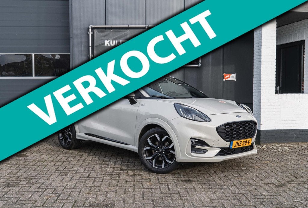 Ford PUMA 1.0 EcoBoost Hybrid ST-Line X / Full options, Voorwielaandrijving, 125 pk, Euro 6, Leder en Stof