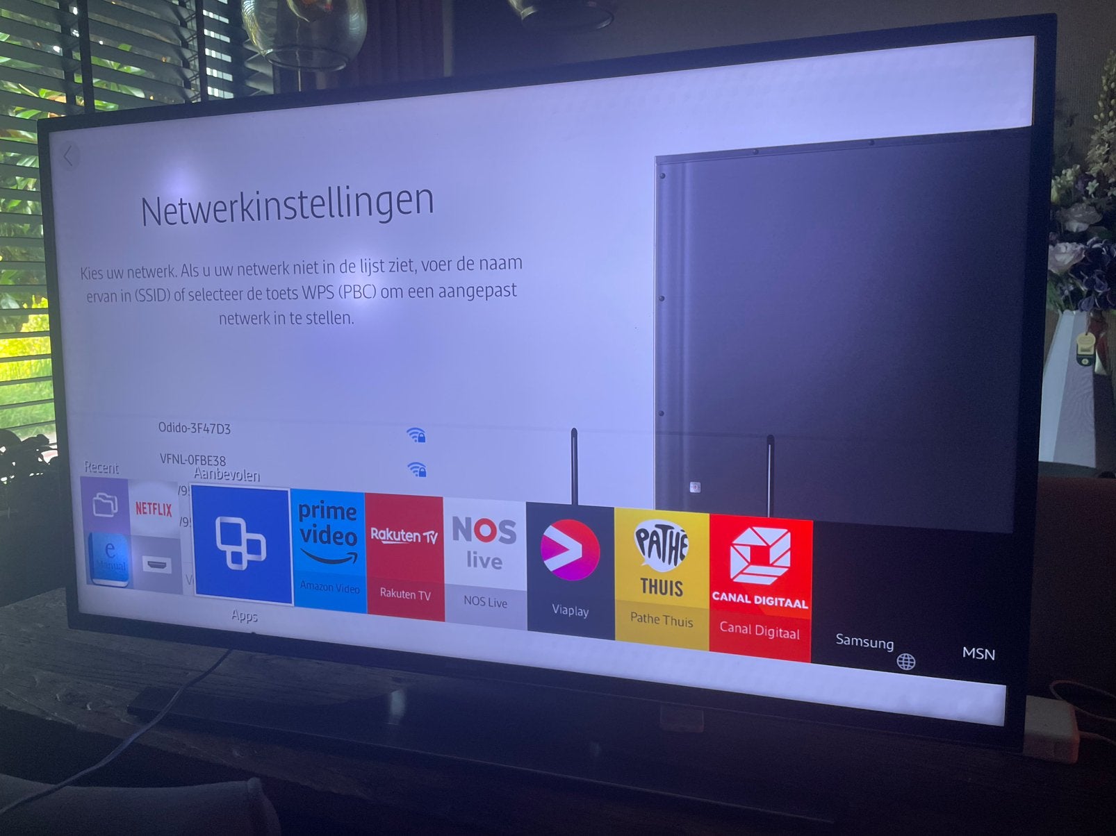 Samsung 43 inch smart tv - wifi - LEES BESCHRIJVING, 50 Hz, Ophalen of Verzenden, Zo goed als nieuw, Samsung