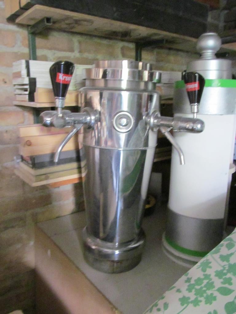 RVS 2 Taps Bierpomp, Ophalen, Gebruikt, Toneelattributen of Onderdelen