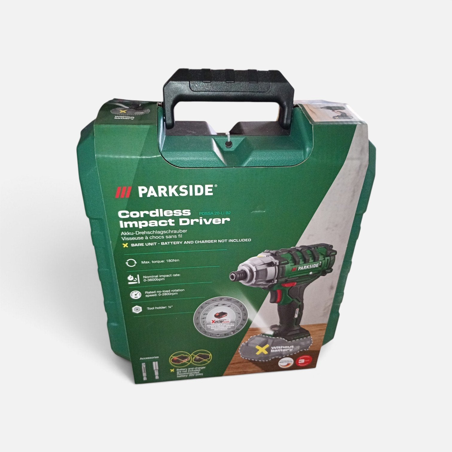 Parkside Accu Slagmoersleutel 20v - Nieuw, Ophalen of Verzenden, Nieuw, Boor- en Schroefmachine