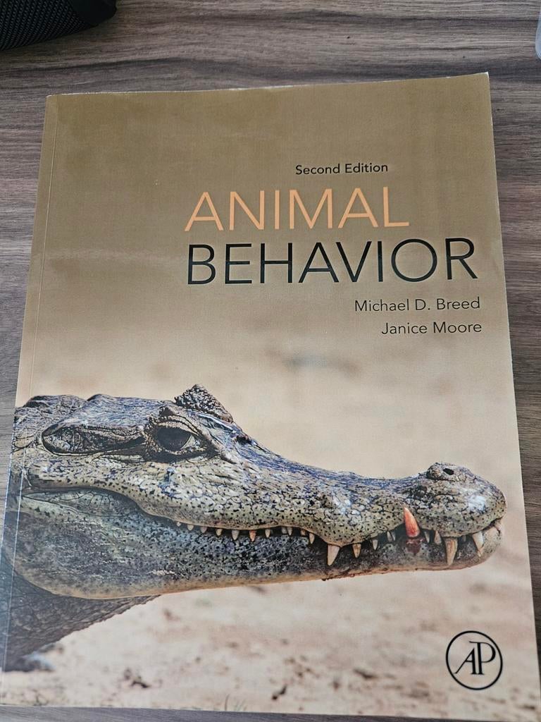 Animal Behavior - Michael D. Breed (2e editie), Ophalen of Verzenden, Zo goed als nieuw, Overige onderwerpen, Michael D. Breed, Janice Moore