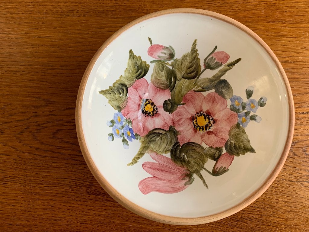Schaal 'Echt Handwerk Gebakken & Geschilderd' uit Denemarken, Nieuw, Ophalen of Verzenden, Schaal of Schalen, Overige stijlen