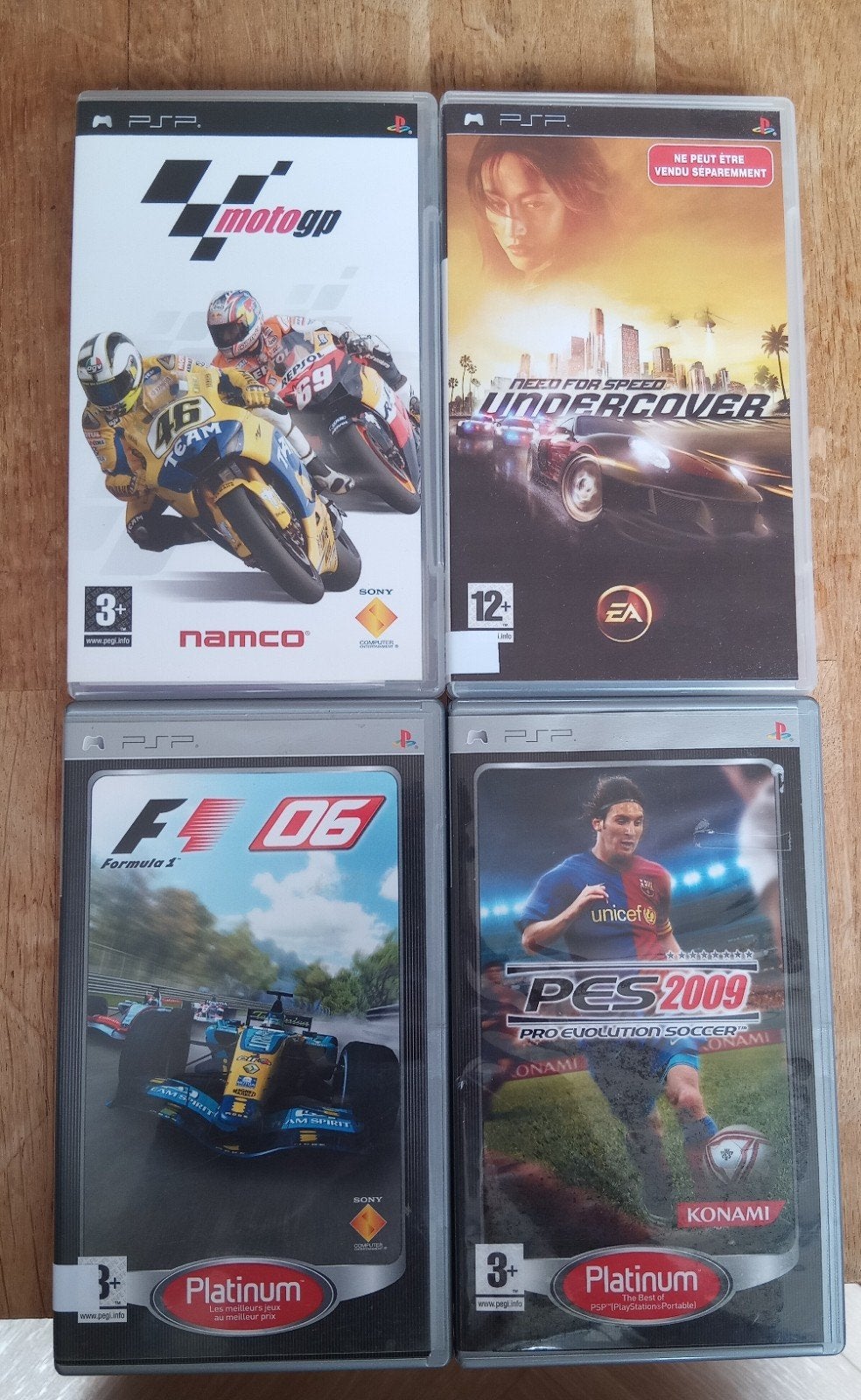 Sony PSP 3000 Zwart met 4 games en oplader, Spelcomputers en Games, Spelcomputers | Sony PSP, Ophalen of Verzenden