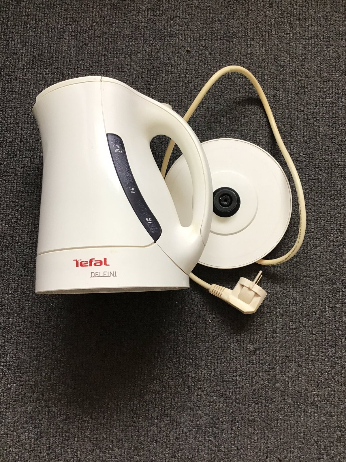 Waterkoker - Tefal, 1 tot 2 liter, Ophalen, Gebruikt