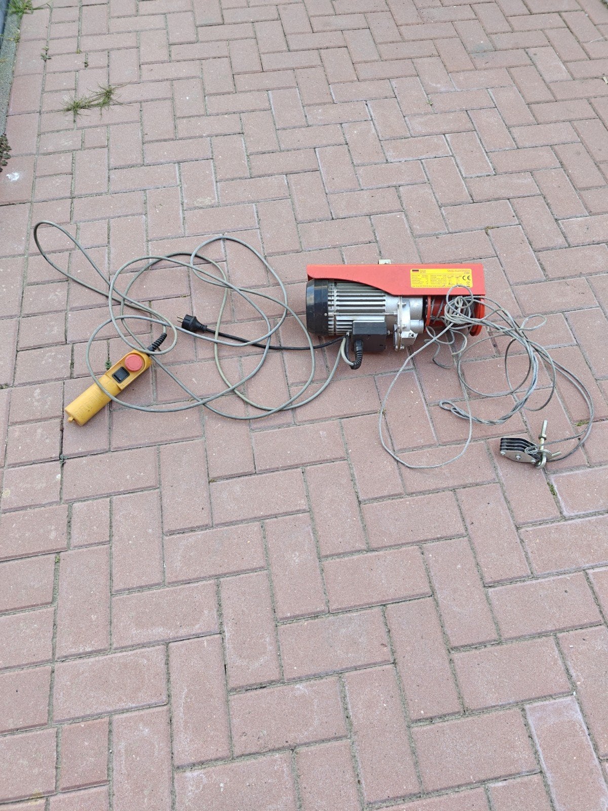 Lotus ET-800D Elektrische Takel - 800/400kg, Ophalen