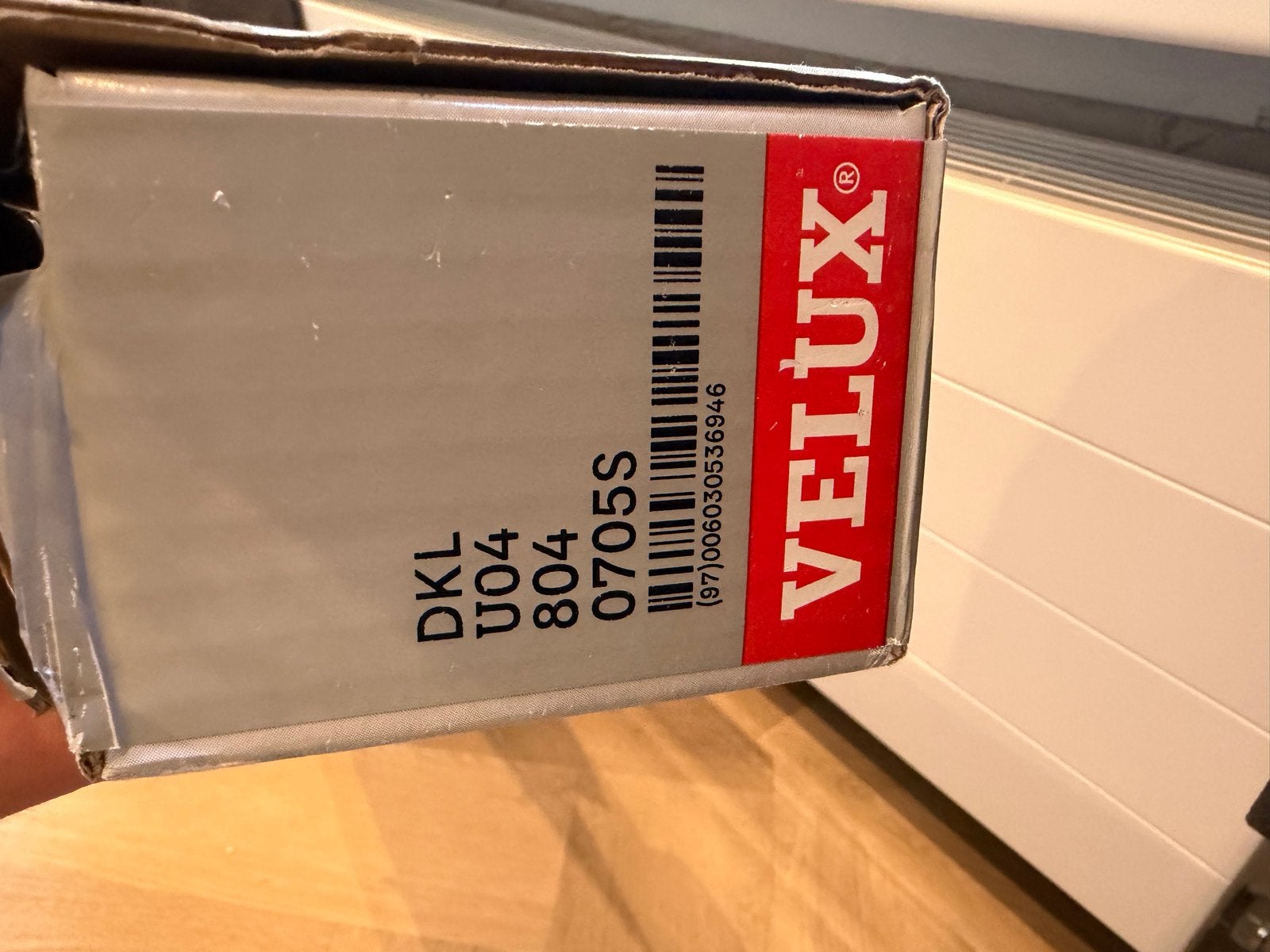 Velux verduisterend rolgordijn DKL U04 804 0705S, Doe-het-zelf en Verbouw, Glas en Ramen, Minder dan 80 cm, 80 tot 120 cm, Nieuw