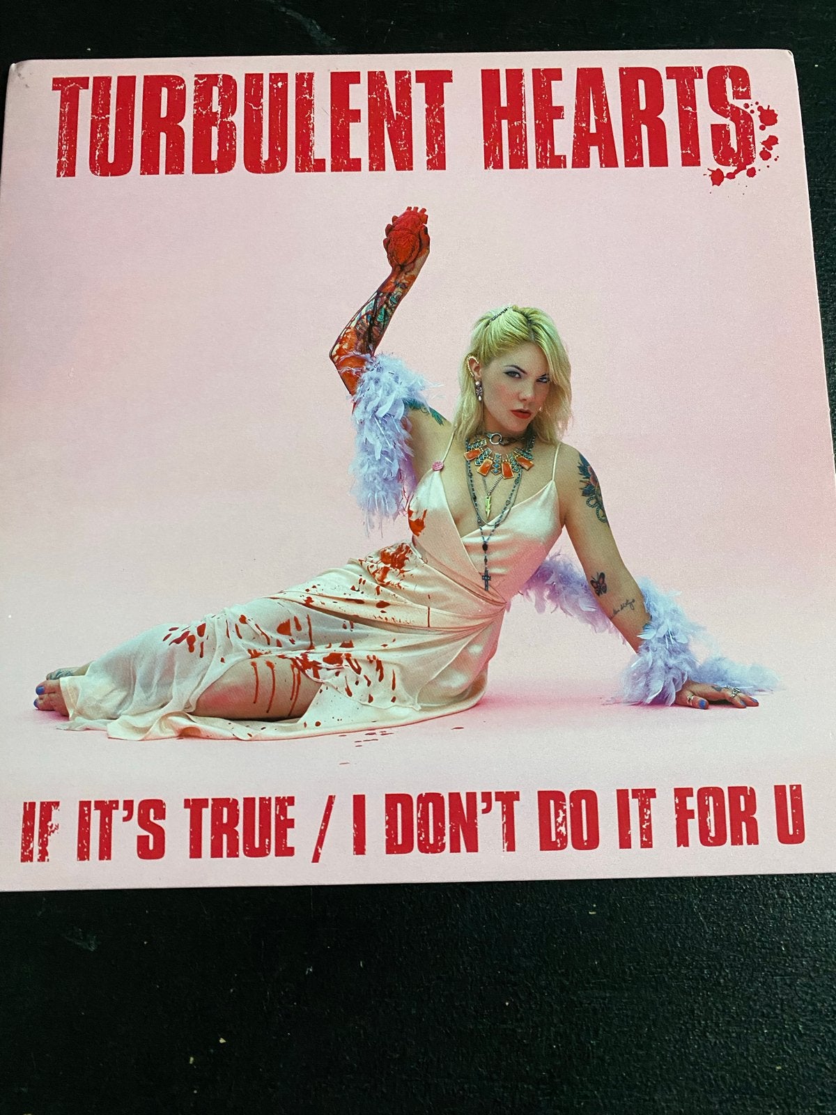 Turbulent Hearts - If It's True / I Don't Do It For U (Vinyl, 7 inch, Ophalen of Verzenden, Zo goed als nieuw, EP