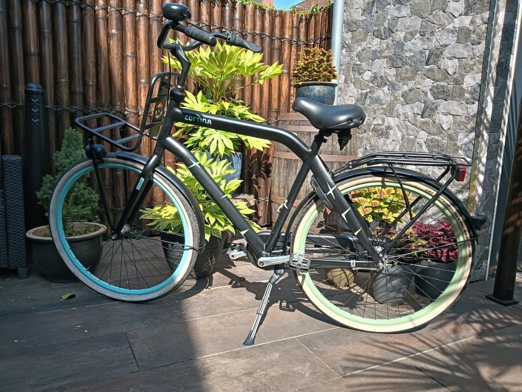 Cortina Crush herenfiets, Overige merken, Terugtraprem, Gebruikt, Versnellingen