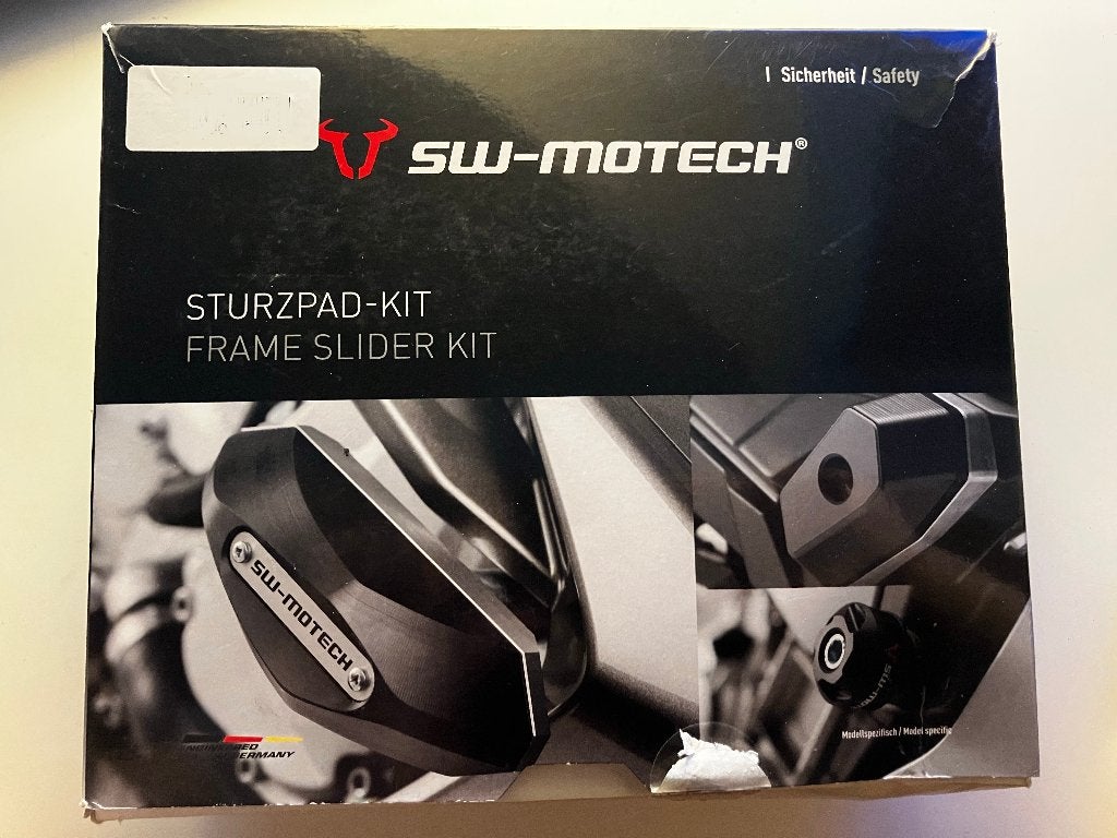 Valblokken Frame slider kit crashpad set SW-Motech CBR 650 F, Ophalen