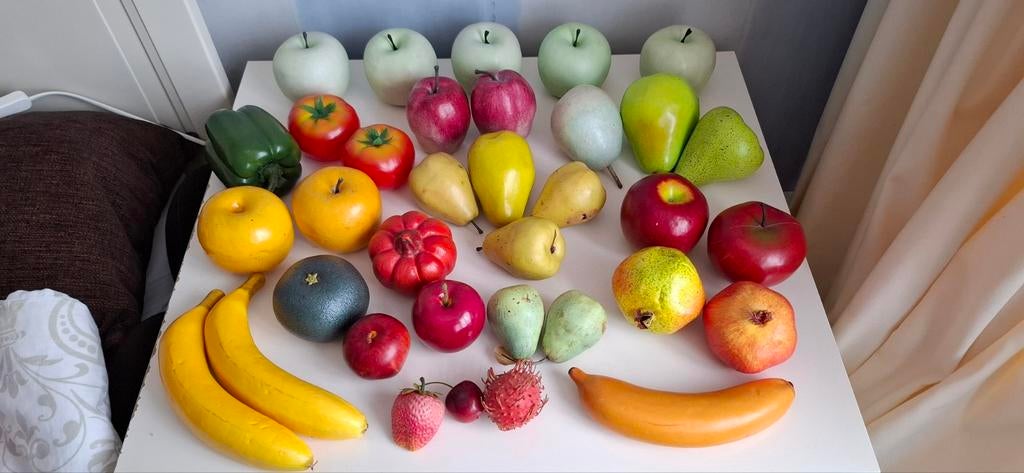 Decoratieve Kunstfruit Collectie - Realistisch & Kleurrijk, Huis en Inrichting, Woonaccessoires | Overige, Gebruikt, Meerkleurig