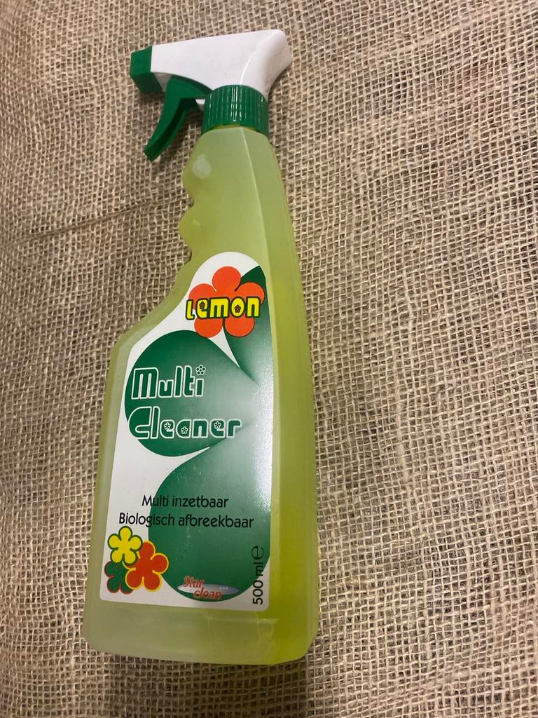 Partij 15x Nieuwe Star Clean Multi Cleaner Lemon 500ml, Huis en Inrichting, Schoonmaakartikelen, Onbekend, Ophalen of Verzenden