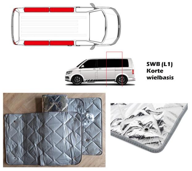 Raamisolatie VW T5 of T6 woonruimte Korte wielbasis vanaf BJ, Buurserstraat 15 A, 7481 EG,Haaksbergen, Ophalen of Verzenden, Info@123CamperOnderdelen.nl