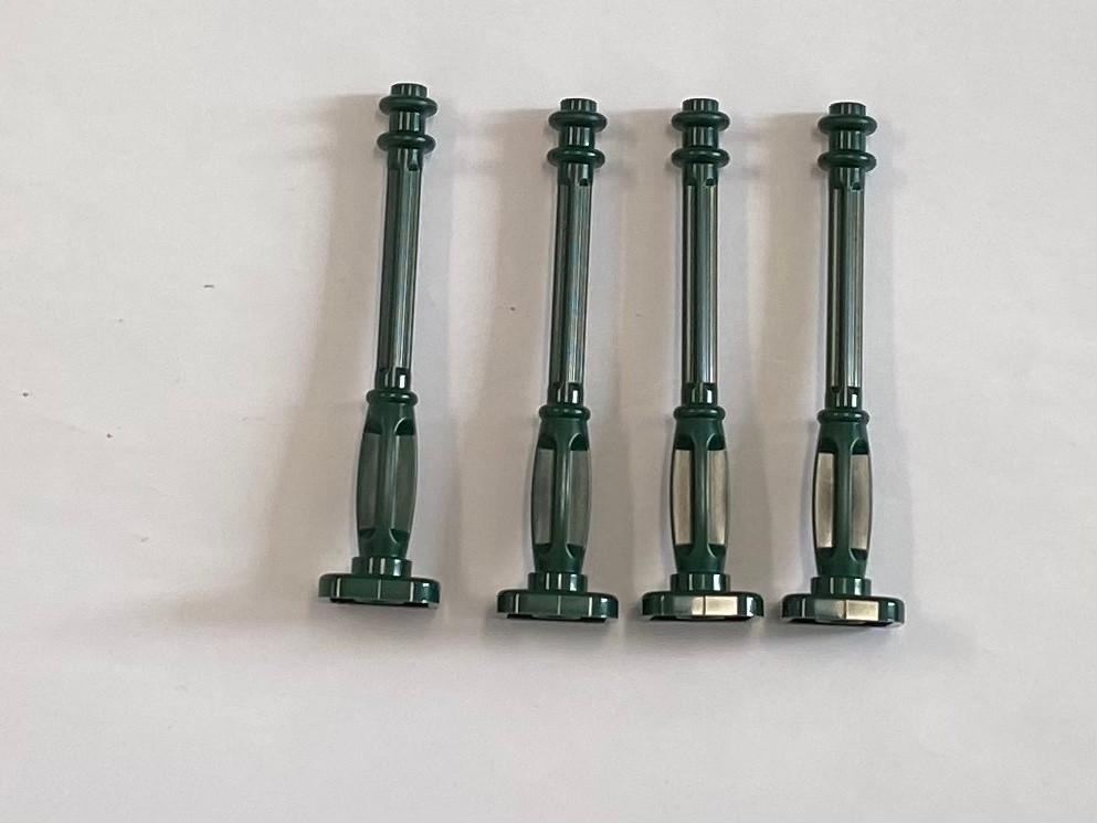 Partij 4x nieuwe Lego lantaarn paal in diverse kleuren, Overige thema's, Lego, Nieuw, Ophalen of Verzenden