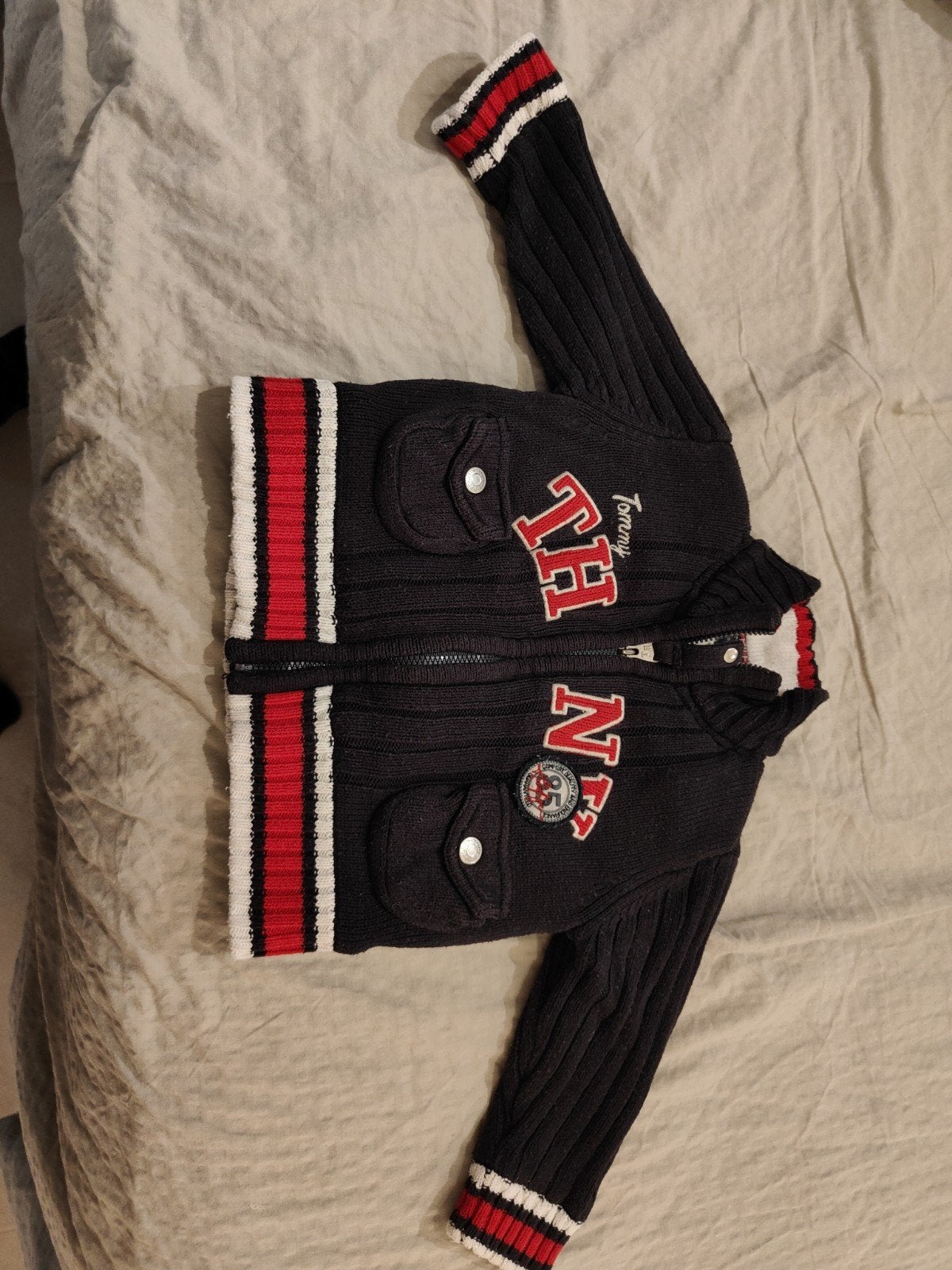 Tommy Hilfiger vestje voor baby's (6-9 maanden), Ophalen of Verzenden, Gebruikt, Tommy Hilfiger, Jongetje of Meisje