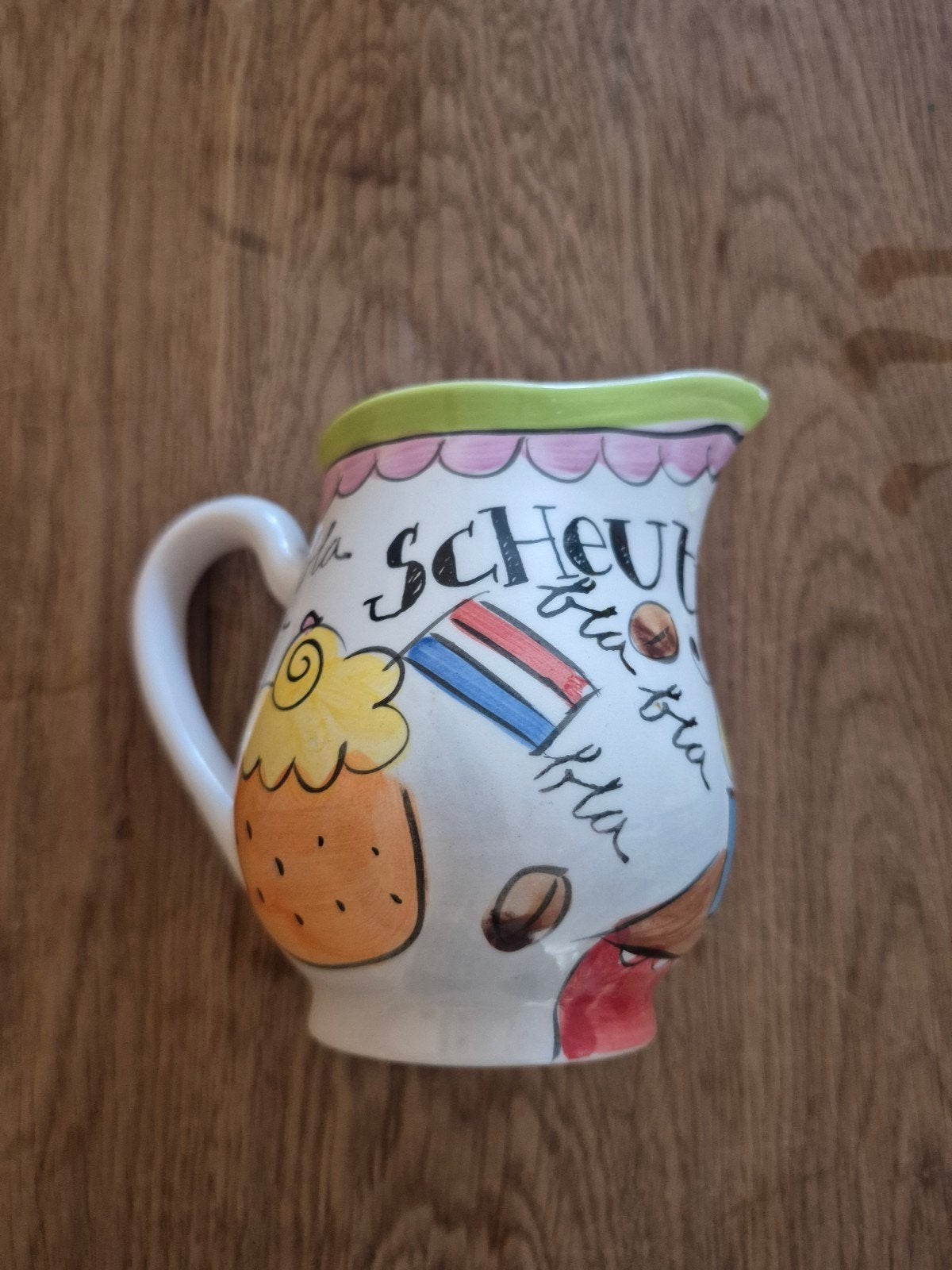Melkkannetje Blond Amsterdam, Ophalen, Overige typen, Zo goed als nieuw, Aardewerk