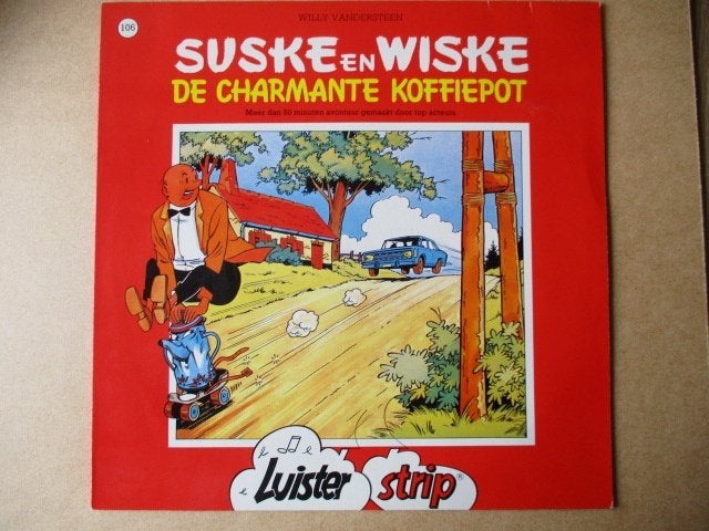 adv10346 suske en wiske elpee charmante koffiepot, Verzamelen, Ophalen, Suske en Wiske, Gebruikt, Overige typen