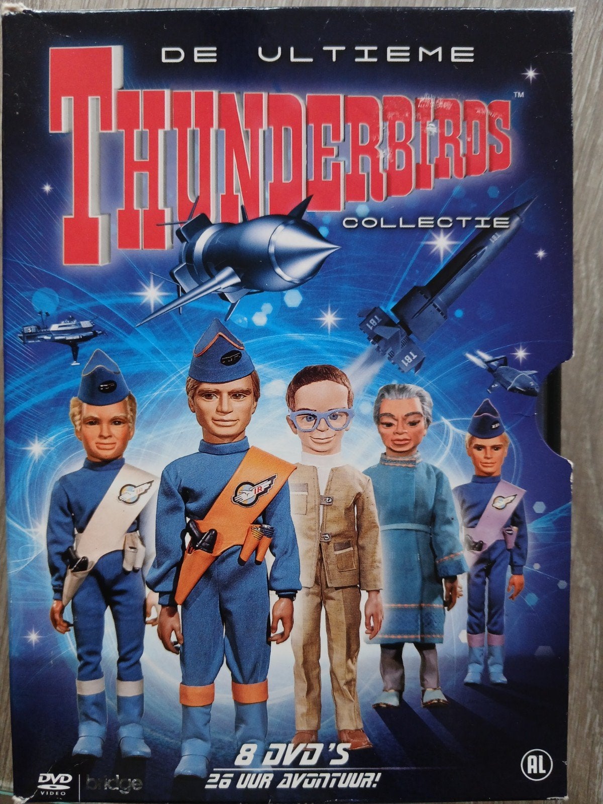 Thunderbirds: De Ultieme Collectie (8 DVD's), Cd's en Dvd's, Engels, Alle leeftijden, Nederlands, Science Fiction en Fantasy