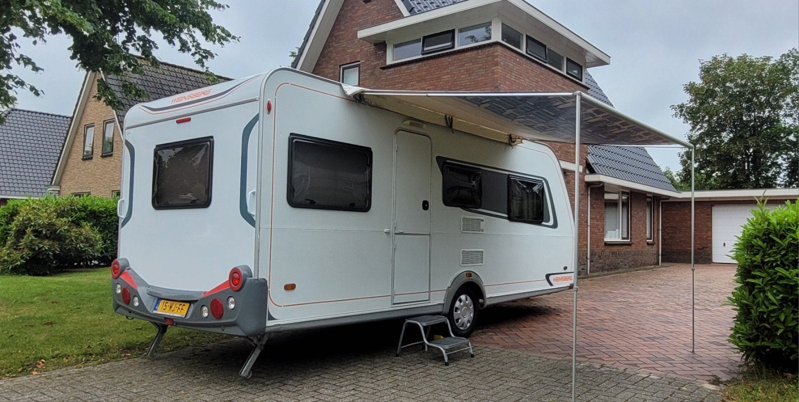MOVER, Weinsberg 480, enkl bedden, 1080kg, 2012, voort, zakl, Caravans en Kamperen, Overige merken, Standaardzit, Particulier