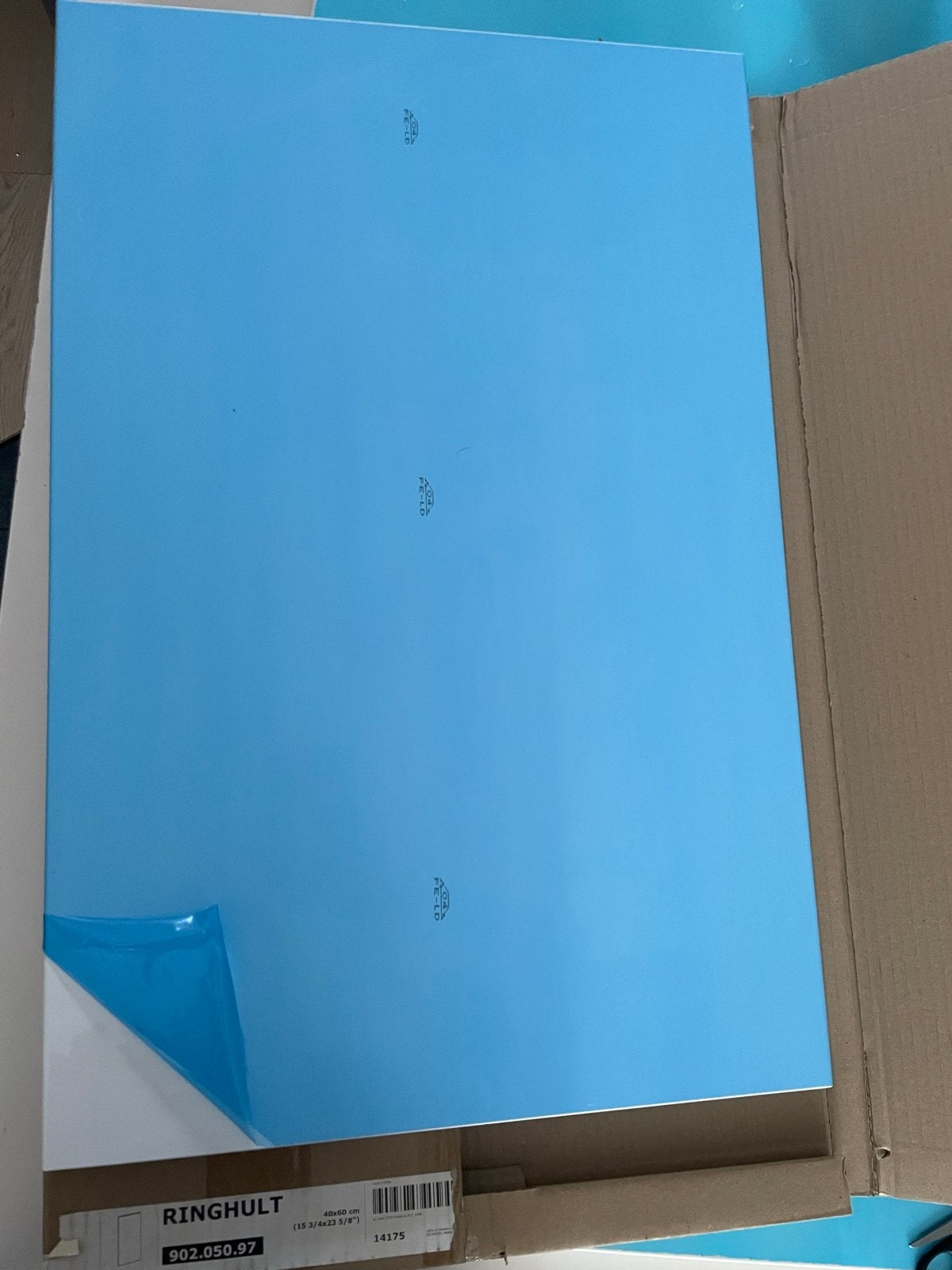 Afwerkpaneel Hoogglans Wit 40x60 cm Nieuw, Wit, Nieuw, Minder dan 100 cm, 25 tot 50 cm