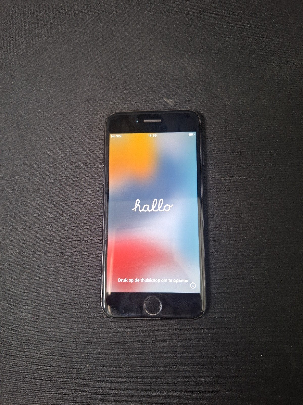 iPhone 7 Zwart met iCloud lock, Telecommunicatie, Mobiele telefoons | Apple iPhone, Gebruikt, 32 GB, iPhone 7, Zwart, Ophalen of Verzenden