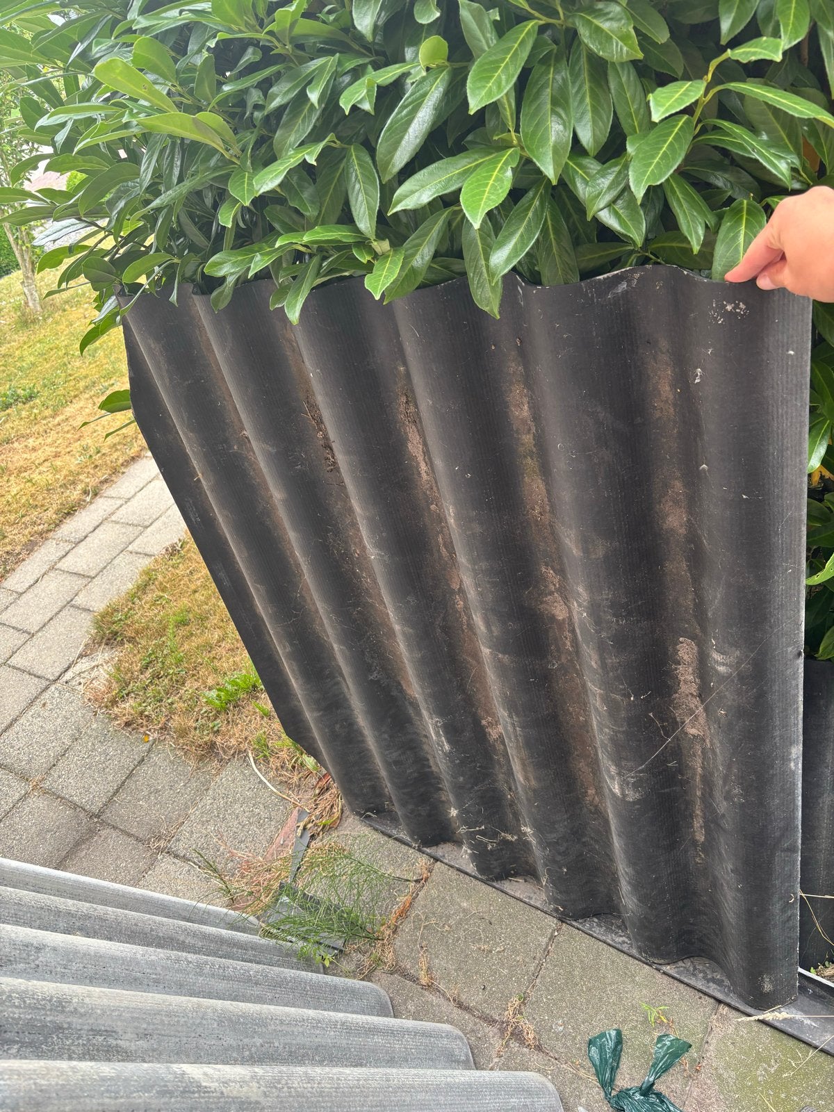 Golfplaten voor dak of schuur, Ophalen, Overige materialen, Gebruikt, 15 m² of meer