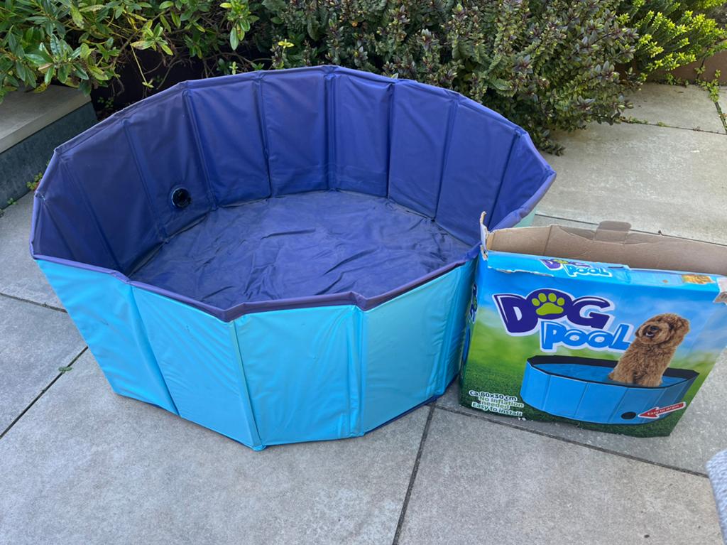 Hondenzwembad 80x30 cm, Gebruikt, Minder dan 80 cm, Rond, Ophalen of Verzenden