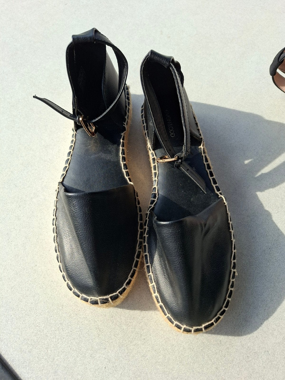 Even&Odd Espadrilles Zwart Maat 41, Kleding | Dames, Zwart, Nieuw, Ophalen of Verzenden, Espadrilles of Moccasins