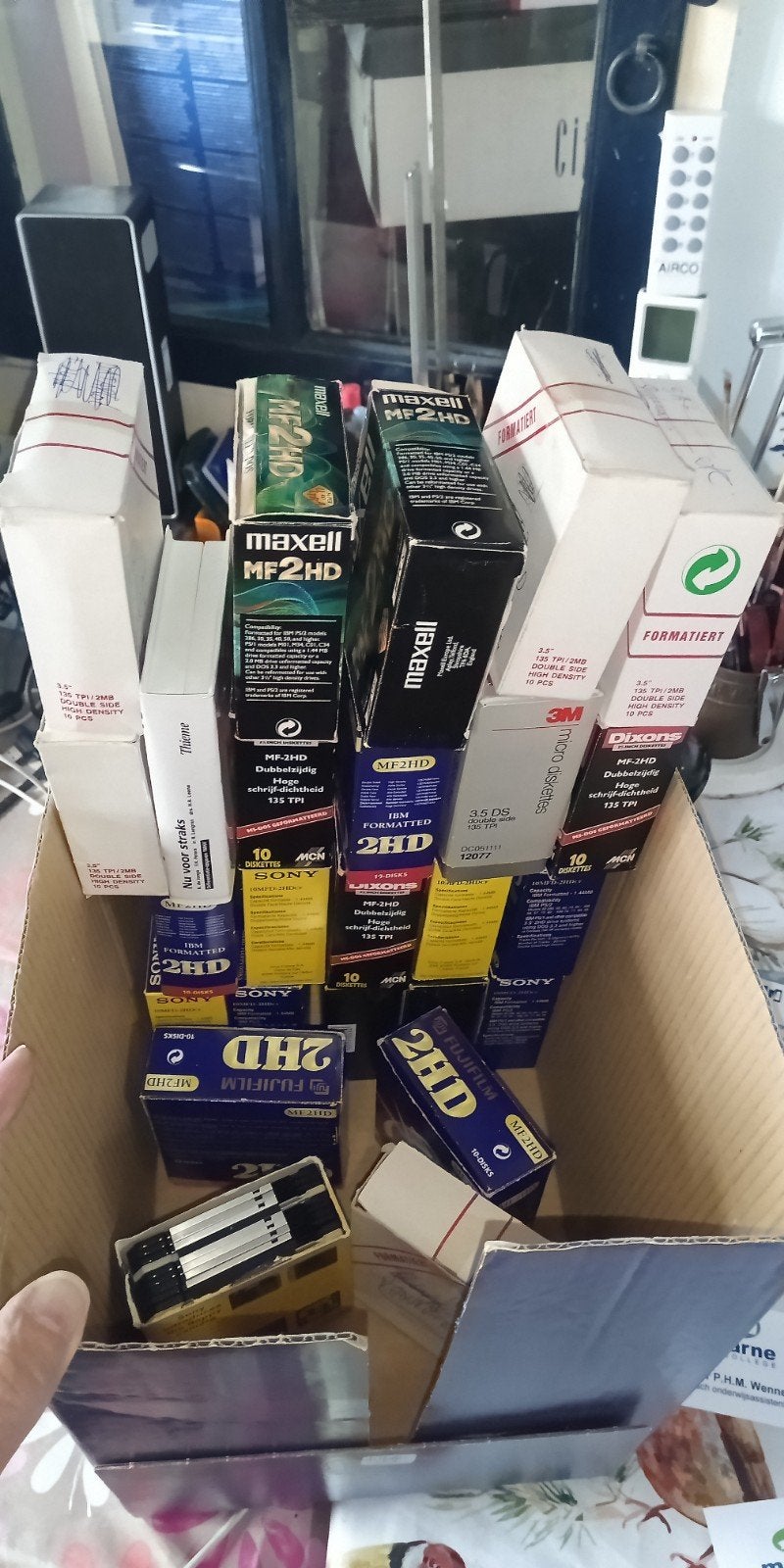 Partij 1.44MB en 720KB Floppy Disks (Diverse Merken), Ophalen of Verzenden, Overige typen