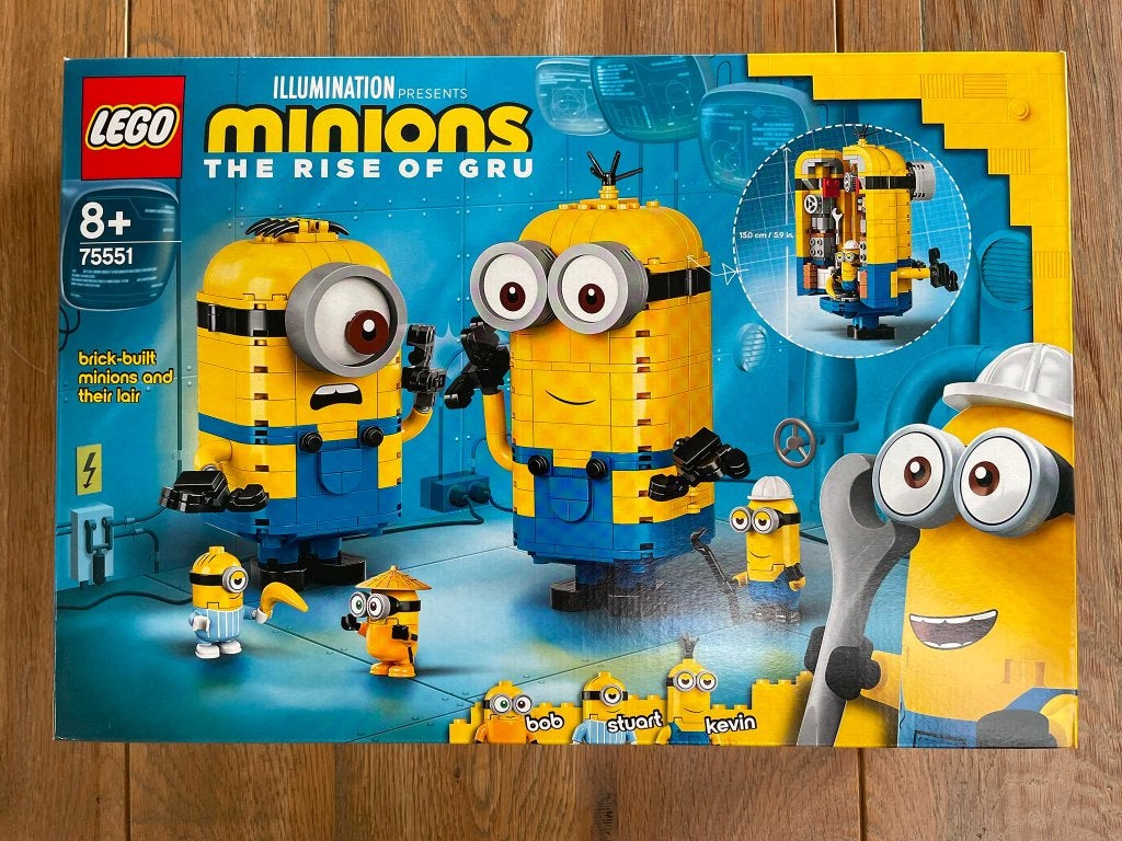 NIEUW Lego 75551  Minions-figuren van stenen The Rise of Gru, Overige thema's, Nieuw, Ophalen of Verzenden, Compleet