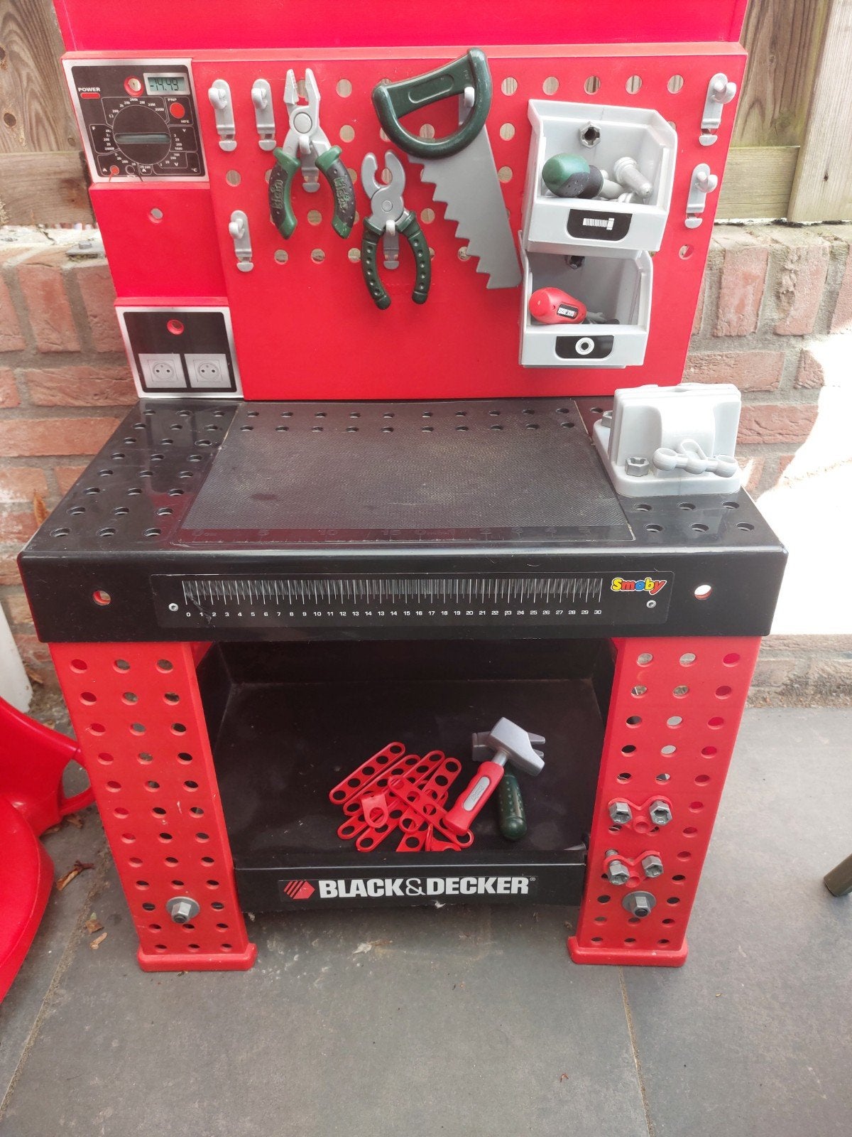 Speelgoed werkbank Black & Decker, Ophalen, Gebruikt, Jongen of Meisje