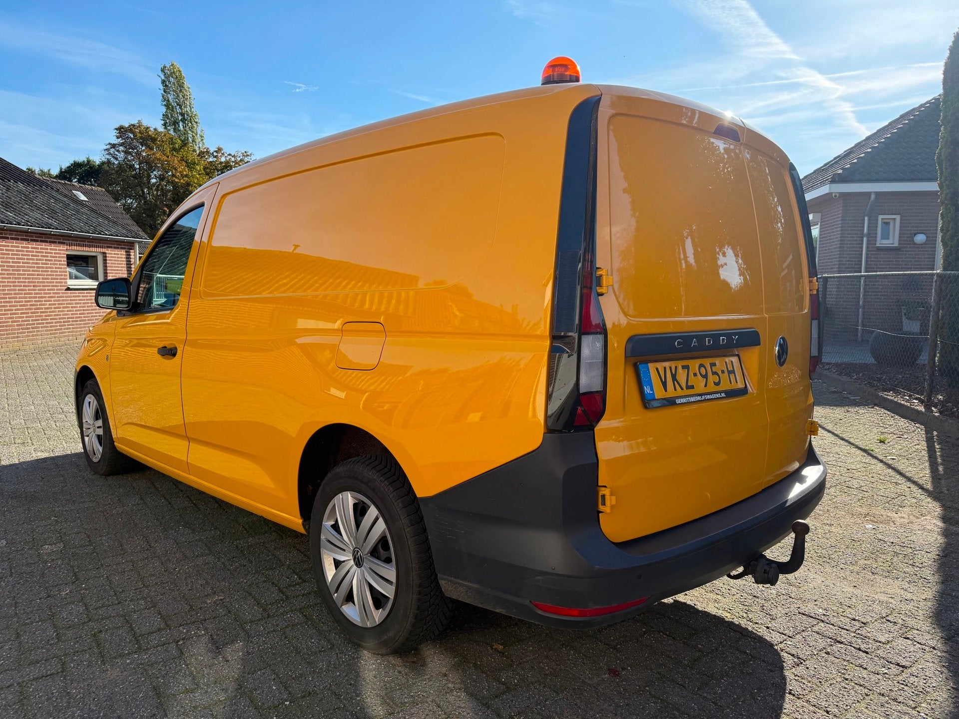 Volkswagen Caddy Cargo Maxi 2.0 TDI Trend airco cruise contr, Auto's, Voorwielaandrijving, Gebruikt, Euro 6, 4 cilinders