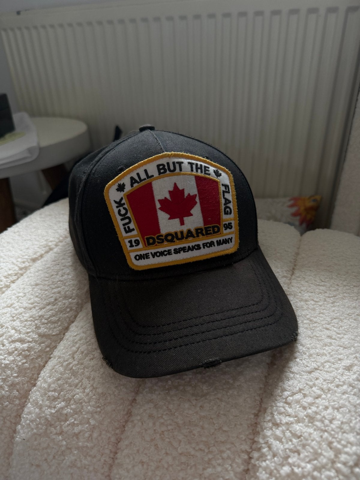 Dsquared2 pet met Canadese vlag patch, Verzenden, Gedragen, One size fits all, Pet