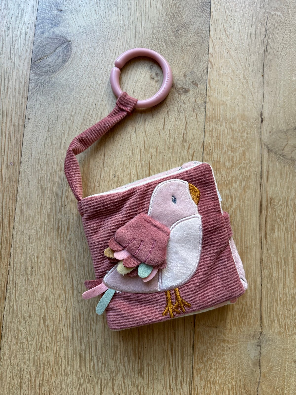 Little Dutch Stoffen Boekje Vogel Roze, Ophalen of Verzenden, Zo goed als nieuw, Overige typen