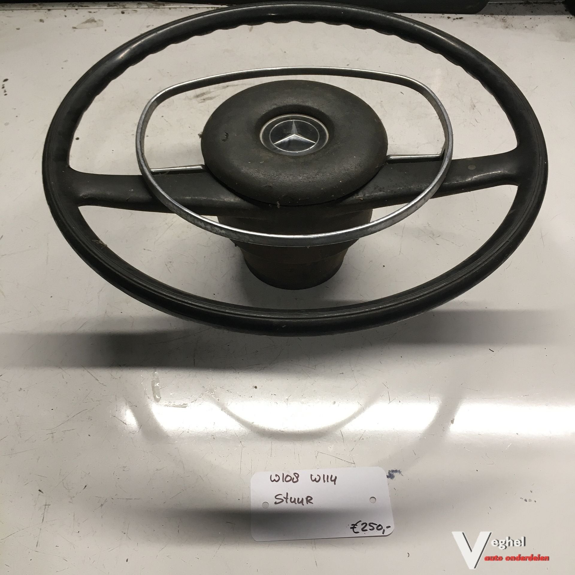 Mercedes W108 ( en diverse andere types )     Bakeliet Stuur, Auto-onderdelen, Besturing, Gebruikt, Ophalen of Verzenden
